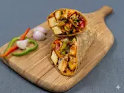 Spiced Paneer Wrap